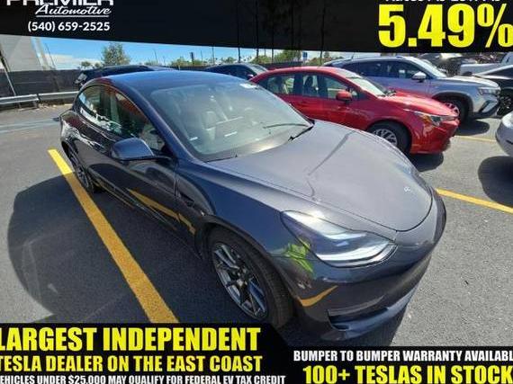 TESLA MODEL 3 2022 5YJ3E1EBXNF252944 image